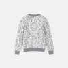 Kinder-Strickpullover aus Jacquard-Baumwollmischung