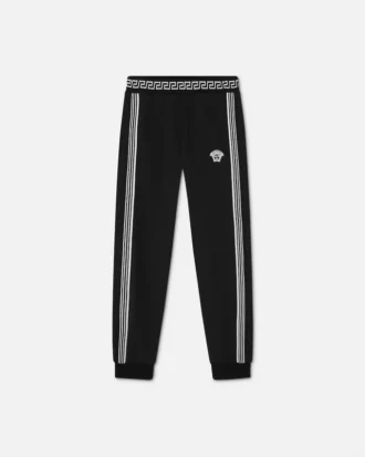 Kinder-Sweathose aus besticktem Baumwolljersey