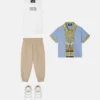 Kinder-Sweathose aus besticktem Baumwolljersey
