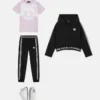 Kinder-Sweathose aus besticktem Baumwolljersey