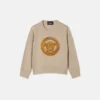 Kinder-Sweatshirt aus besticktem Baumwolljersey