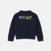 Kinder-Sweatshirt aus besticktem Baumwolljersey