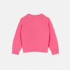 Kinder-Sweatshirt aus besticktem Baumwolljersey