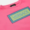 Kinder-Sweatshirt aus besticktem Baumwolljersey