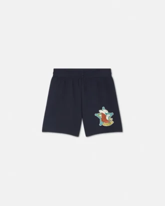 Kinder-Sweatshorts aus Baumwolljersey