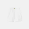 Kinder-Sweatshorts aus besticktem Baumwolljersey