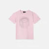 Kinder-T-Shirt aus Baumwolljersey mit Verzierung und Aufdruck