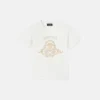 Kinder-T-Shirt aus Baumwolljersey mit Verzierung und Aufdruck