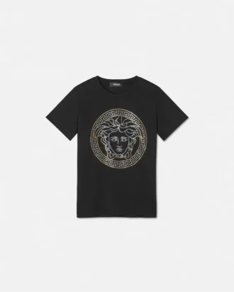 Kinder-T-Shirt aus verziertem Baumwolljersey