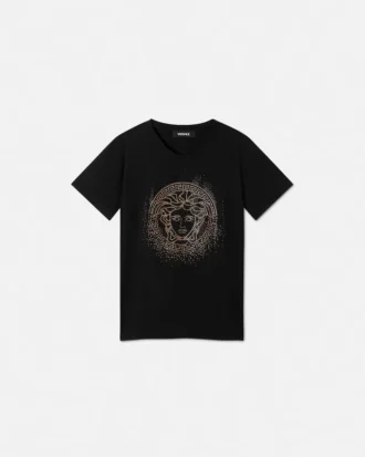 Kinder-T-Shirt aus verziertem Baumwolljersey