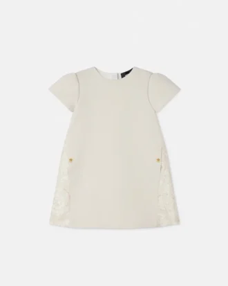 Kinderkleid mit Milano-Stich und Print