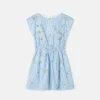 Kinderkleid mit Nadelstreifen-Print