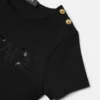 Kinderkleid mit Verzierungen und Milano-Stich