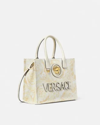 Kleine Canvas-Tasche mit La Medusa-Print
