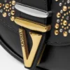 Kleine Schultertasche Virtus mit Nieten