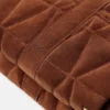 Kleio gesteppte Wildleder-Umhängetasche