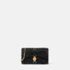 Kleio Mini-Tasche aus besticktem Satin