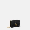 Kleio Mini-Tasche aus besticktem Satin