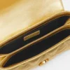 Kleio Mini-Tasche aus gestepptem Metallic-Material