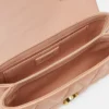 Kleio Mini-Umhängetasche aus gestepptem Nappaleder