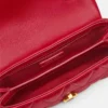 Kleio Mini-Umhängetasche aus gestepptem Nappaleder