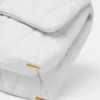Kleio Mini-Umhängetasche aus gestepptem Nappaleder