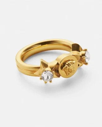 Kristall-Medusa-Stern-Ring