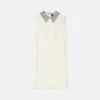 Kristall-Satin-Mini-Kleid in A-Linie