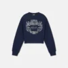 Kristall-Sweatshirt von Versace Milano Kids