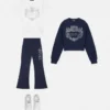 Kristall-Sweatshirt von Versace Milano Kids