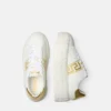 La Greca Sneakers mit Stickerei und Plateau