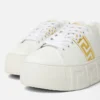 La Greca Sneakers mit Stickerei und Plateau