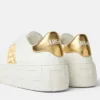 La Greca Sneakers mit Stickerei und Plateau