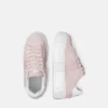 La Greca Suede Platform Sneakers