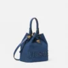 La Medusa Denim-Beuteltasche