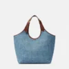 La Medusa Denim-Tasche