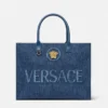 La Medusa Große Denim-Tasche