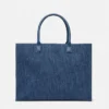 La Medusa Große Denim-Tasche