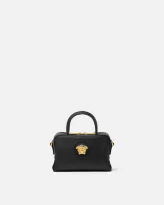 La Medusa Leder-Mini-Boston-Tasche