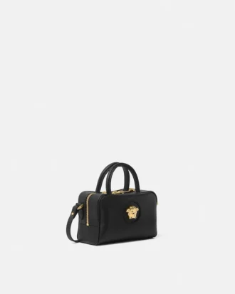 La Medusa Leder-Mini-Boston-Tasche