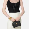 La Medusa Leder-Mini-Boston-Tasche