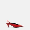 La Medusa Leder-Slingbacks 55 mm