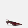 La Medusa Leder-Slingbacks 55 mm