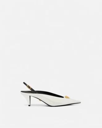La Medusa Leder-Slingbacks 55 mm