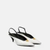 La Medusa Leder-Slingbacks 55 mm
