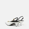 La Medusa Leder-Slingbacks 55 mm