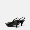 La Medusa Leder-Slingbacks 55 mm