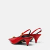 La Medusa Leder-Slingbacks 55 mm