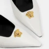 La Medusa Leder-Slingbacks 55 mm