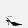La Medusa Leder-Slingbacks 85 mm